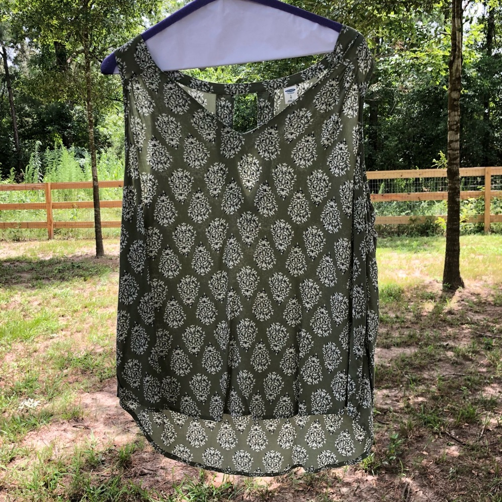 NWOT High/Low Blouse